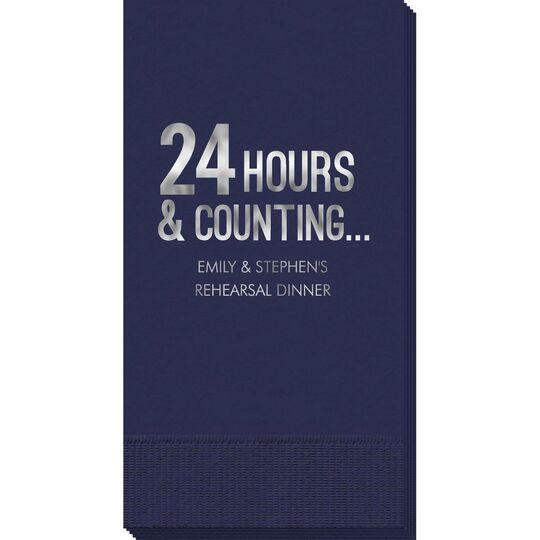 24 Hours and Counting Guest Towels